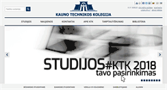 Desktop Screenshot of ktk.lt