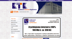 Desktop Screenshot of ktk.cz