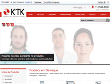 Tablet Screenshot of ktk.ind.br